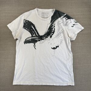American Eagle Outfitters Men's Vintage Graphic T-Shirt Size Large Y2K Grunge